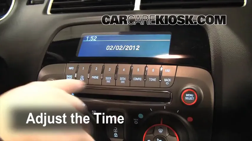2010 Chevrolet Camaro SS 6.2L V8 Clock